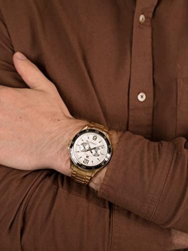  Shop Authentic Tommy Hilfiger Sport White Dial Gold Steel Strap Watch for Men - 1791365 - Luxxuri