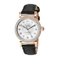 Coach Madison White Dial Black Leather Strap Watch for Women - 14503396