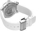  Shop Authentic Gucci Dive Tiger White Dial White Rubber Strap Watch For Men - YA136329 - Luxxuri