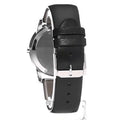  Shop Authentic Movado Sapphire Silver Dial Black Leather Strap Watch for Men - 606694 - Luxxuri