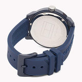  Shop Authentic Tommy Hilfiger Denim Quartz Blue Dial Blue Rubber Strap Watch for Men - 1791482 - Luxxuri