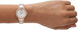  Shop Authentic Emporio Armani Cleo Mother of Pearl Dial Two Tone Steel Strap Watch For Women - AR11499 - Luxxuri