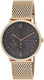  Shop Authentic Tommy Hilfiger Brooklyn Grey Dial Gold Mesh Bracelet Watch for Men - 1791506 - Luxxuri