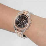  Shop Authentic Michael Kors Blair Chronograph Black Dial Two Tone Steel Strap Watch For Women - MK6093 - Luxxuri