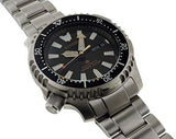  Shop Authentic Citizen Promaster 200M Diver Fugu Asian Limited Edition Black Dial Silver Steel Strap Watch For Men - NY0090-86E - Luxxuri