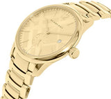  Shop Authentic Burberry The Classic Gold Dial Gold Steel Strap Watch for Men - BU10006 - Luxxuri