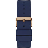  Shop Authentic Guess Genesis Quartz Blue Dial Blue Silicone Strap Watch For Men - W1254G3 - Luxxuri