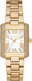  Shop Authentic Michael Kors Emery Three-Hand Crystals Silver Dial Gold Steel Strap Watch for Women - MK4640 - Luxxuri