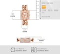  Shop Authentic Michael Kors Chain Lock Three-Hand Rose Gold Dial Rose Gold Steel Strap Watch for Women - MK4827 - Luxxuri