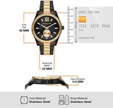  Shop Authentic Michael Kors Lexington Quartz Black Dial Two Tone Steel Strap Watch For Men - MK8948 - Luxxuri