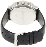  Shop Authentic Calvin Klein Posh Black Dial Black Leather Strap Watch for Men - K8Q371C1 - Luxxuri
