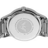  Shop Authentic Emporio Armani Renato Quartz Black Dial Silver Steel Strap Watch For Men - AR11179 - Luxxuri