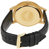  Shop Authentic Emporio Armani Renato Quartz Grey Dial Black Leather Strap Watch For Men - AR11049 - Luxxuri
