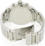  Shop Authentic Tommy Hilfiger Jake Chronograph Black Dial Silver Steel Strap Watch for Men - 1791234 - Luxxuri