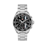 Shop Authentic Tag Heuer Formula 1 Chronograph Black Dial Silver Steel Strap Watch for Men - CAZ101H.BA0842 - Luxxuri