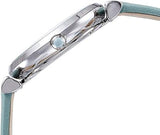  Shop Authentic Emporio Armani Gianni T Bar Mother Of Pearl Blue Dial Blue Leather Strap Watch For Women - AR1959 - Luxxuri