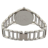  Shop Authentic Calvin Klein Stately Pink Mother of Pearl Dial Silver Steel Strap Watch for Women - K3G2312E - Luxxuri