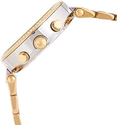  Shop Authentic Michael Kors Parker Chronograph Silver Dial Two Tone Steel Strap Watch For Women - MK5687 - Luxxuri