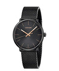  Shop Authentic Calvin Klein High Noon Quartz Black Dial Black Mesh Bracelet Watch for Men - K8M21421 - Luxxuri