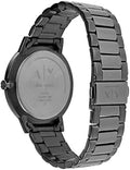 Armani Exchange Cayde Analog Grey Dial Grey Steel Strap Watch For Men - AX2722