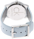  Shop Authentic Calvin Klein City Blue Dial Blue Leather Strap Watch for Women - K2G231VN - Luxxuri