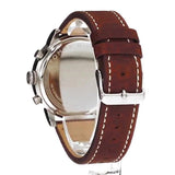  Shop Authentic Tommy Hilfiger Jake Multifunction White Dial Brown Leather Strap Watch for Men - 1791230 - Luxxuri