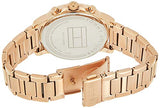  Shop Authentic Tommy Hilfiger Claudia Black Dial Rose Gold Steel Strap Watch for Women - 1781820 - Luxxuri