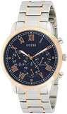  Shop Authentic Guess Hendrix Chronograph Blue Dial Two Tone Steel Strap Watch for Men - W1309G4 - Luxxuri