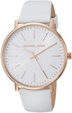  Shop Authentic Michael Kors Pyper Quartz White Dial White Leather Strap Watch For Women - MK2800 - Luxxuri