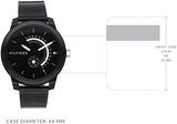  Shop Authentic Tommy Hilfiger Denim Quartz Black Dial Black Leather Strap Watch for Men - 1791479 - Luxxuri