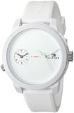  Shop Authentic Tommy Hilfiger Denim White Dial White Rubber Strap Watch for Men - 1791324 - Luxxuri
