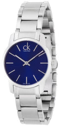  Shop Authentic Calvin Klein City Blue Dial Silver Steel Strap Watch for Women - K2G2314N - Luxxuri
