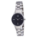 Shop Authentic Calvin Klein Simplicity Diamonds Black Dial Silver Steel Strap Watch for Women - K4323102 - Luxxuri