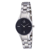  Shop Authentic Calvin Klein Simplicity Diamonds Black Dial Silver Steel Strap Watch for Women - K4323102 - Luxxuri
