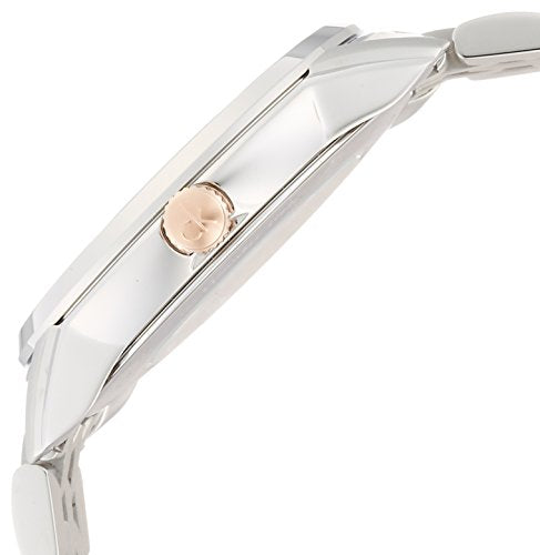  Shop Authentic Calvin Klein Infinity Silver Dial Silver Steel Strap Watch for Men - K5S34B46 - Luxxuri
