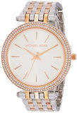  Shop Authentic Michael Kors Darci Silver Dial Two Tone Stainless Steel Strap Watch for Women - MK3203 - Luxxuri