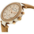  Shop Authentic Michael Kors Parker Chronograph White Dial Tan Leather Strap Watch for Women - MK5633 - Luxxuri
