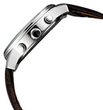  Shop Authentic Guess Exec Chronograph White Dial Brown Leather Strap Watch For Men - W0076G2 - Luxxuri