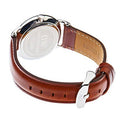  Shop Authentic Daniel Wellington Dapper St Mawes White Dial Brown Leather Strap Watch For Women - DW00100095 - Luxxuri