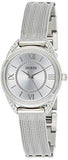  Shop Authentic Guess Whisper Silver Dial Silver Mesh Bracelet Watch for Women - W1084L1 - Luxxuri