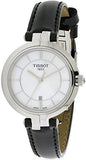  Shop Authentic Tissot T Lady Flamingo Mother of Pearl White Dial Black Leather Strap Watch for Women - T094.210.16.111.00 - Luxxuri