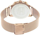  Shop Authentic Tommy Hilfiger Blake Chronograph Rose Gold Dial Rose Gold Mesh Bracelet Watch For Women - 1781907 - Luxxuri