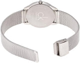  Shop Authentic Calvin Klein Minimal Black Dial Silver Mesh Bracelet Watch for Men - K3M51151 - Luxxuri