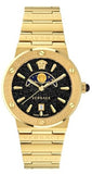  Shop Authentic Versace Greca Moonphase Quartz Black Dial Gold Steel Strap Watch for Men - VE7G00323 - Luxxuri