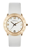  Shop Authentic Marc Jacobs Amy White Dial White Leather Strap Watch for Women - MBM1150 - Luxxuri