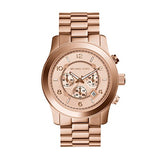  Shop Authentic Michael Kors Runway Chronograph Rose Gold Dial Rose Gold Steel Strap Watch for Men - MK8096 - Luxxuri