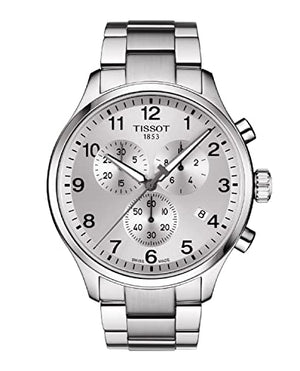  Shop Authentic Tissot Chrono XL Classic Silver Dial Silver Steel Strap Watch For Men - T116.617.11.037.00 - Luxxuri