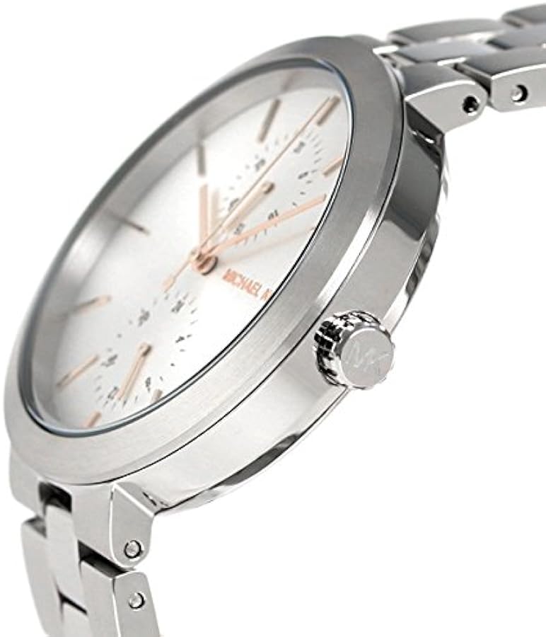  Shop Authentic Michael Kors Garner Analog Silver Dial Silver Steel Strap Watch For Women - MK6407 - Luxxuri