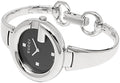  Shop Authentic Gucci Guccissima Black Dial Silver Steel Strap Watch For Women - YA134301 - Luxxuri