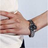  Shop Authentic Burberry Herringbone Grey Dial Silver Steel Strap Watch for Women - BU1851 - Luxxuri